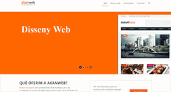 Desktop Screenshot of akanweb.com