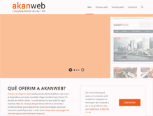 Tablet Screenshot of akanweb.com